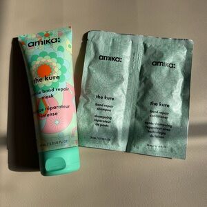 Amika The Kure Repair Mask and Shampoo Set
